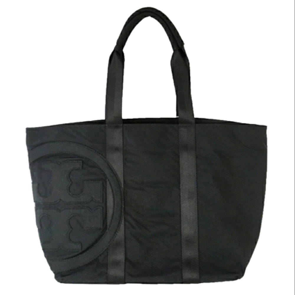 🌱 Tory Burch Penn Nylon Tote Logo Bag Large